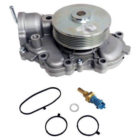 Crown Automotive WATER PUMP FOR 14-19 JEEP & RAM MODELS W/ 3.0L DIESEL ENGINE 68211202AB